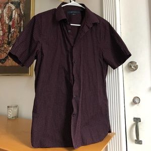 Perry Ellis Short Sleeve Button Down